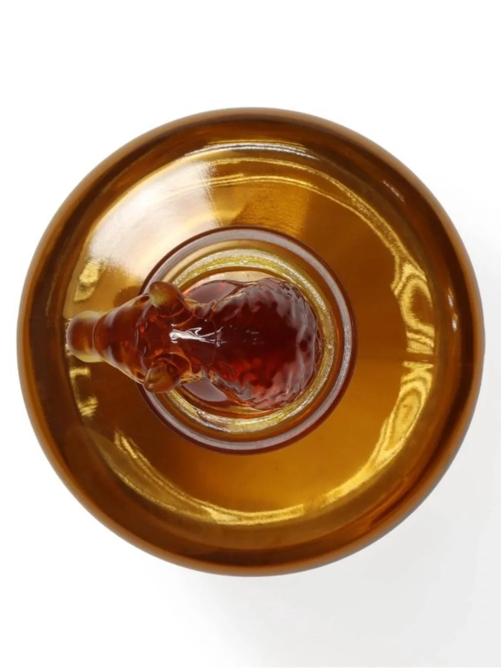 New! Amber Glass Decanter with Horse Head Stopper by Target Bullseye Playground